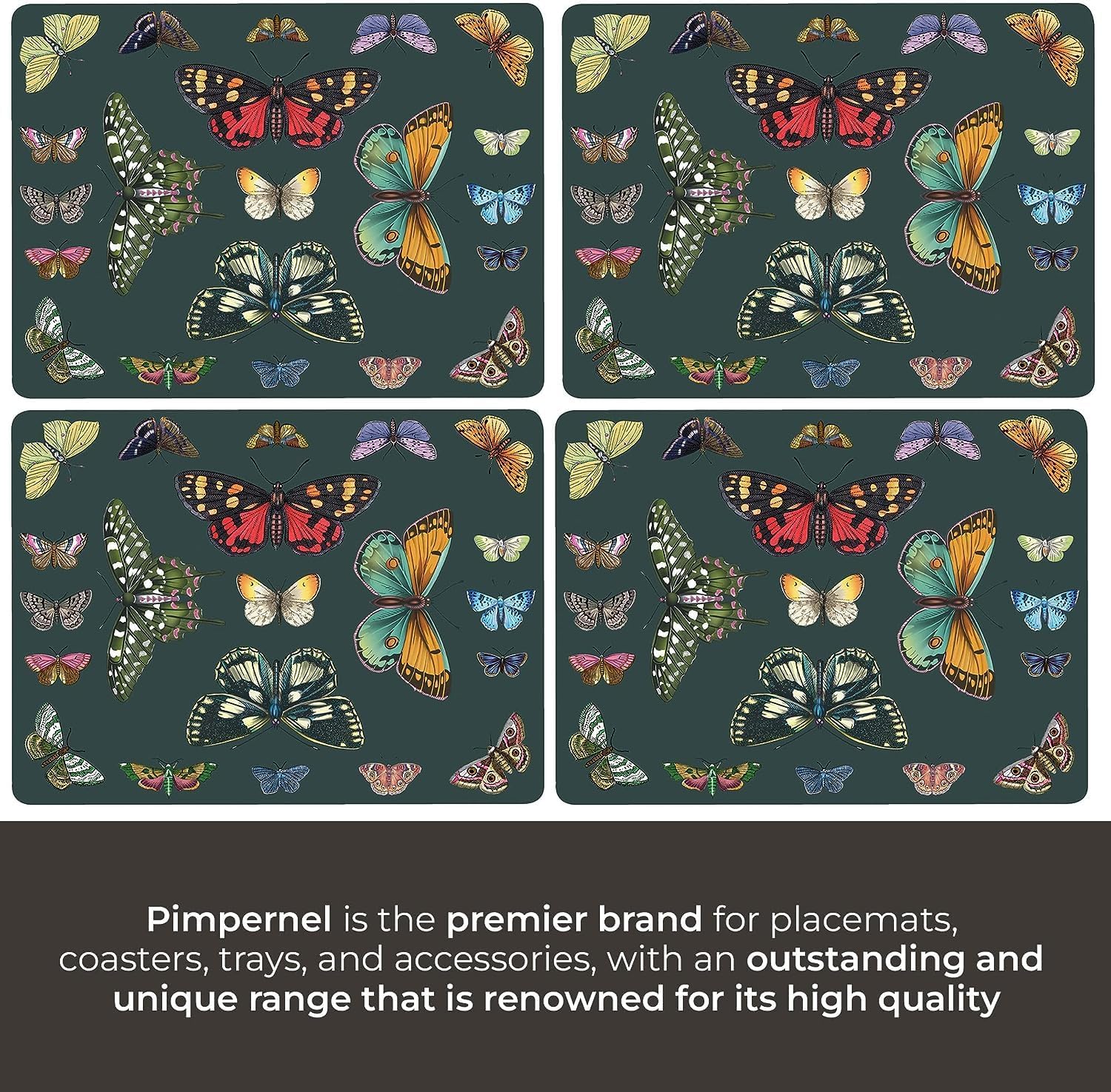 Pimpernel - Pimpernel Botanic Garden Harmony Placemats (Set of 4) | 15.7 x 11.7 in