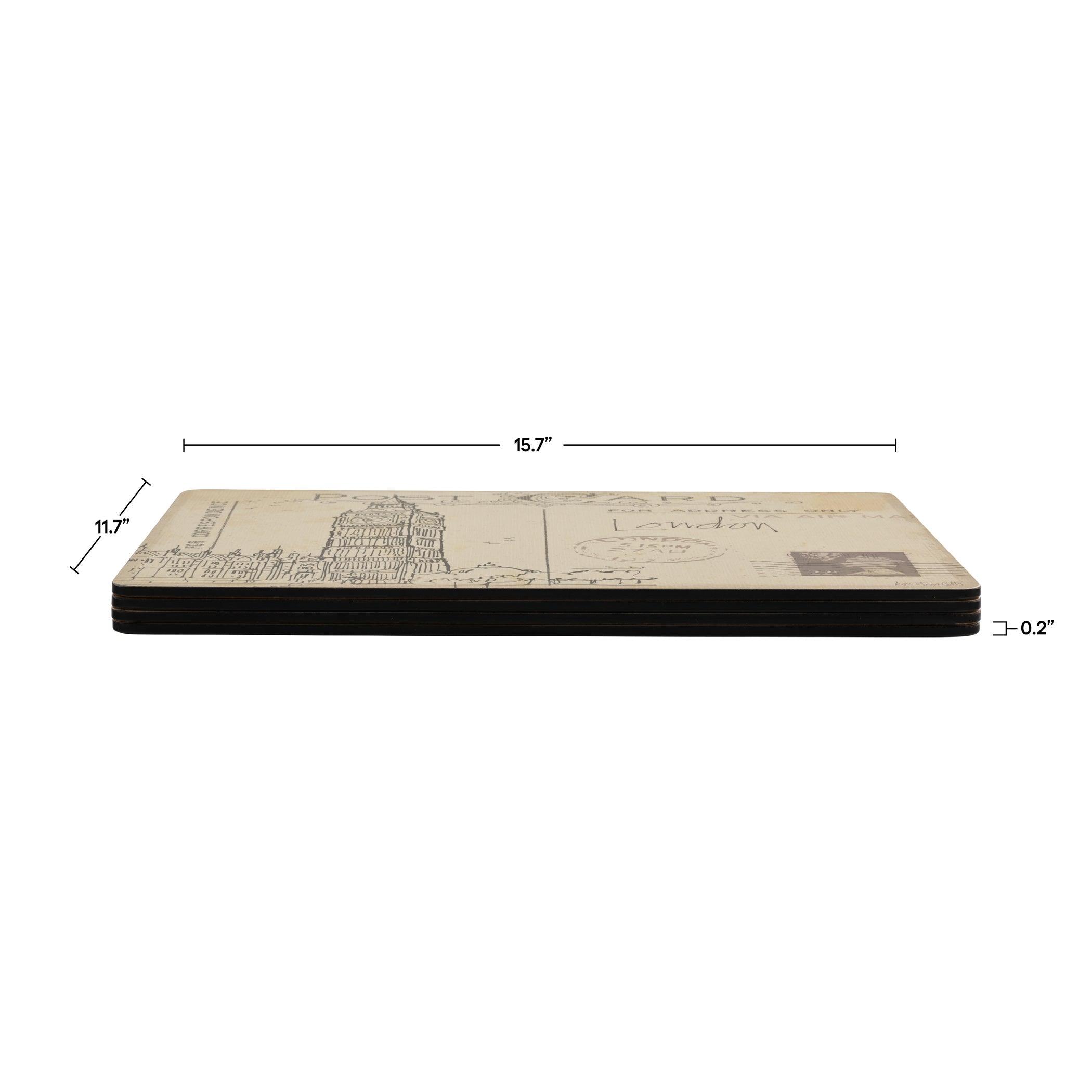 Pimpernel - Grand set de 4 dessous de table 