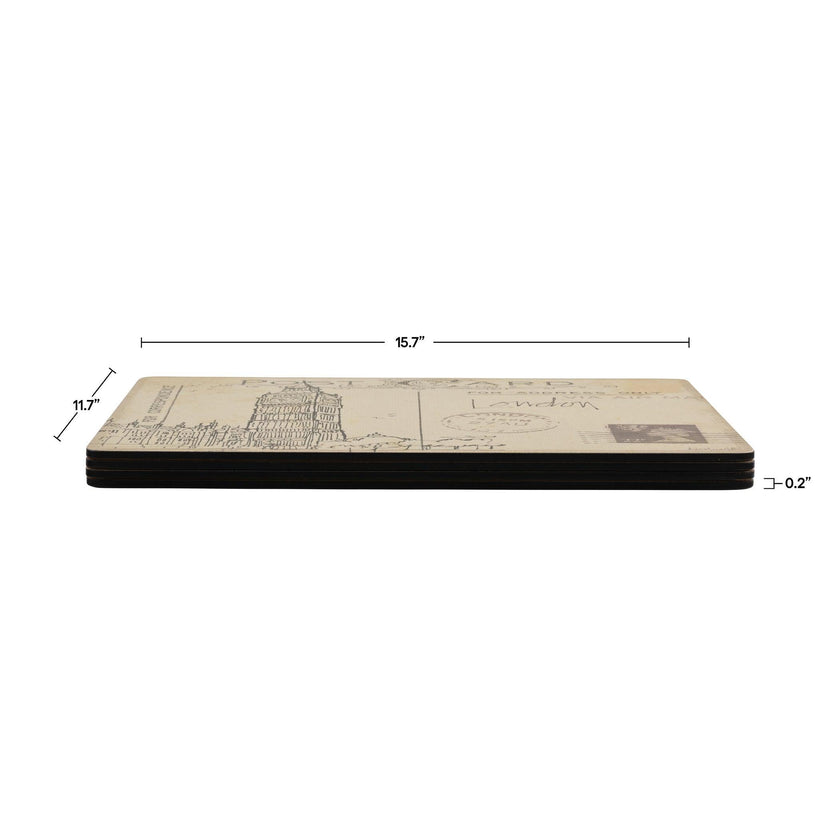 Pimpernel - Grand set de 4 dessous de table 