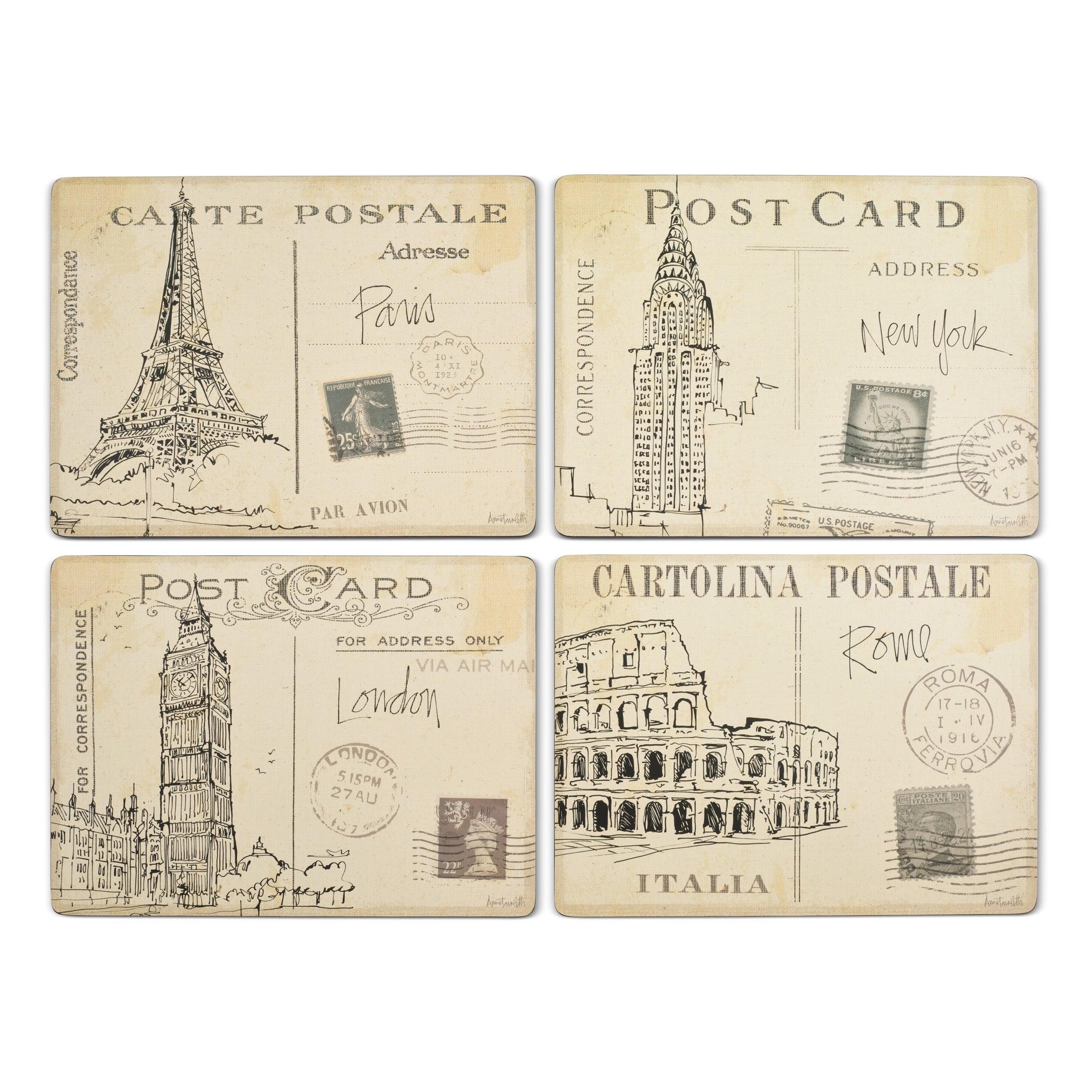 Pimpernel - Grand set de 4 dessous de table 