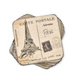 Pimpernel - Postcard Sketches Set of 6 Coasters | 4 x 4 Inche