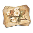 Pimpernel - Sugar Magnolia Placemats Set | 15.7 x 11.7 in