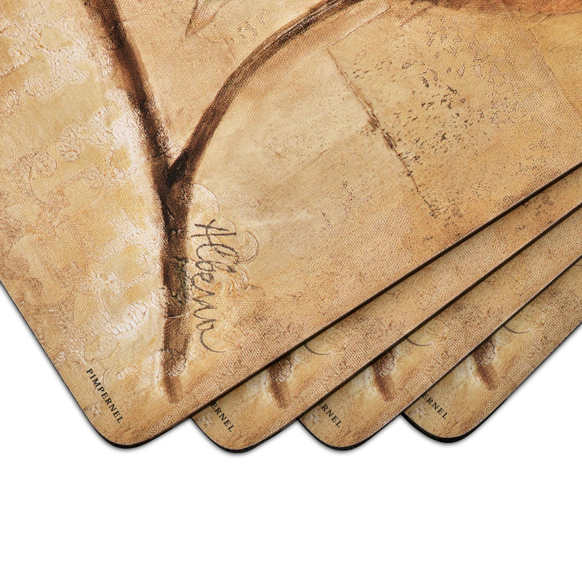 Pimpernel - Sugar Magnolia Placemats Set | 15.7 x 11.7 in