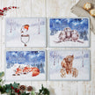 Pimpernel - Wrendale Placemats Winter Skies S/4
