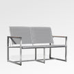 Pine Sling Loveseat