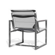 Pine Stainless Steel & Teak Outdoor Sling Chair