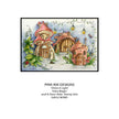 Pink Ink Designs Fairy Magic 6 in x 8 in Clear Stamp Set