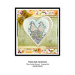 Pink Ink Designs Two Turtle Doves 6 in x 8 in Clear Stamp Set