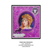 Pink Ink Designs Leo 6 in x 8 in Clear Stamp Set