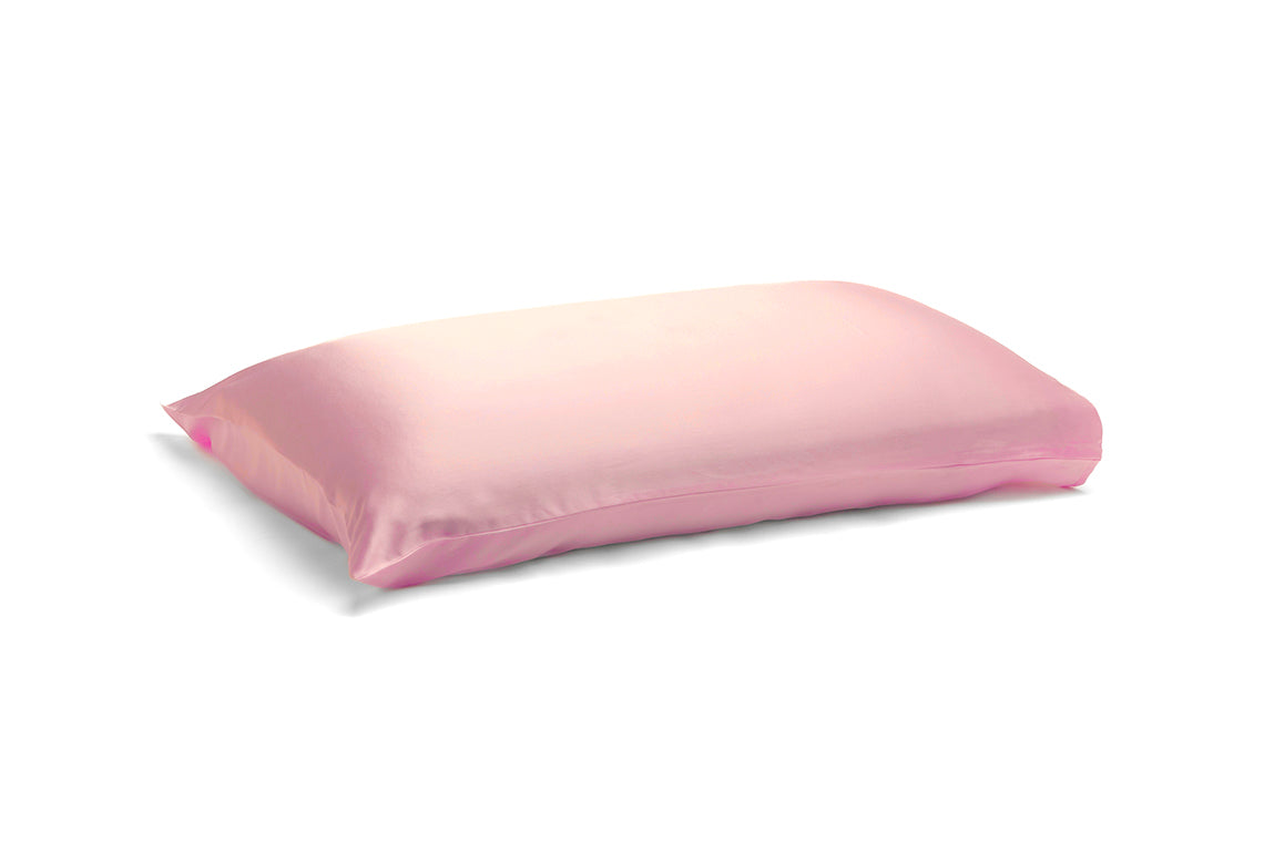 Silk Pillowcase  Pink (Envelope Style)