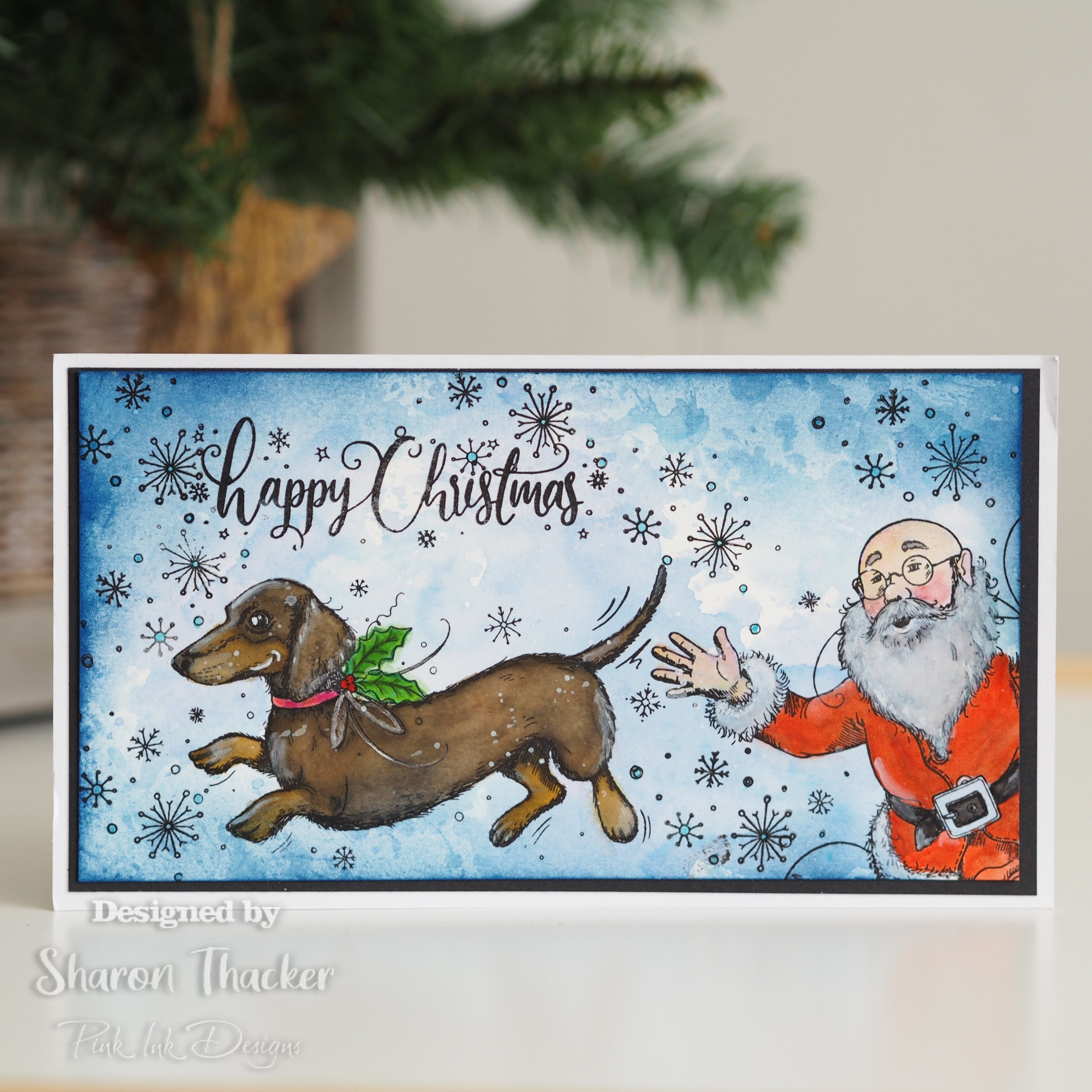 Pink Ink Designs Pawsome Pooch A5 Clear Stamp