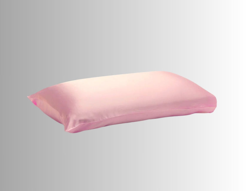 Silk Pillowcase  Pink (Envelope Style)