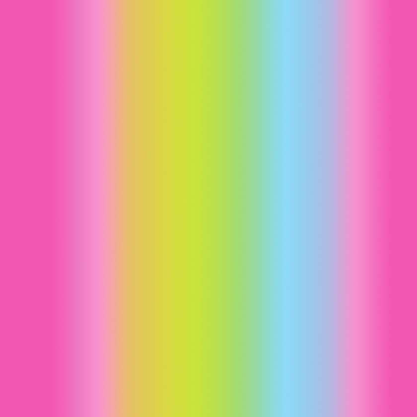 Craft HTV  Pink Unicorn Spectrum Pattern