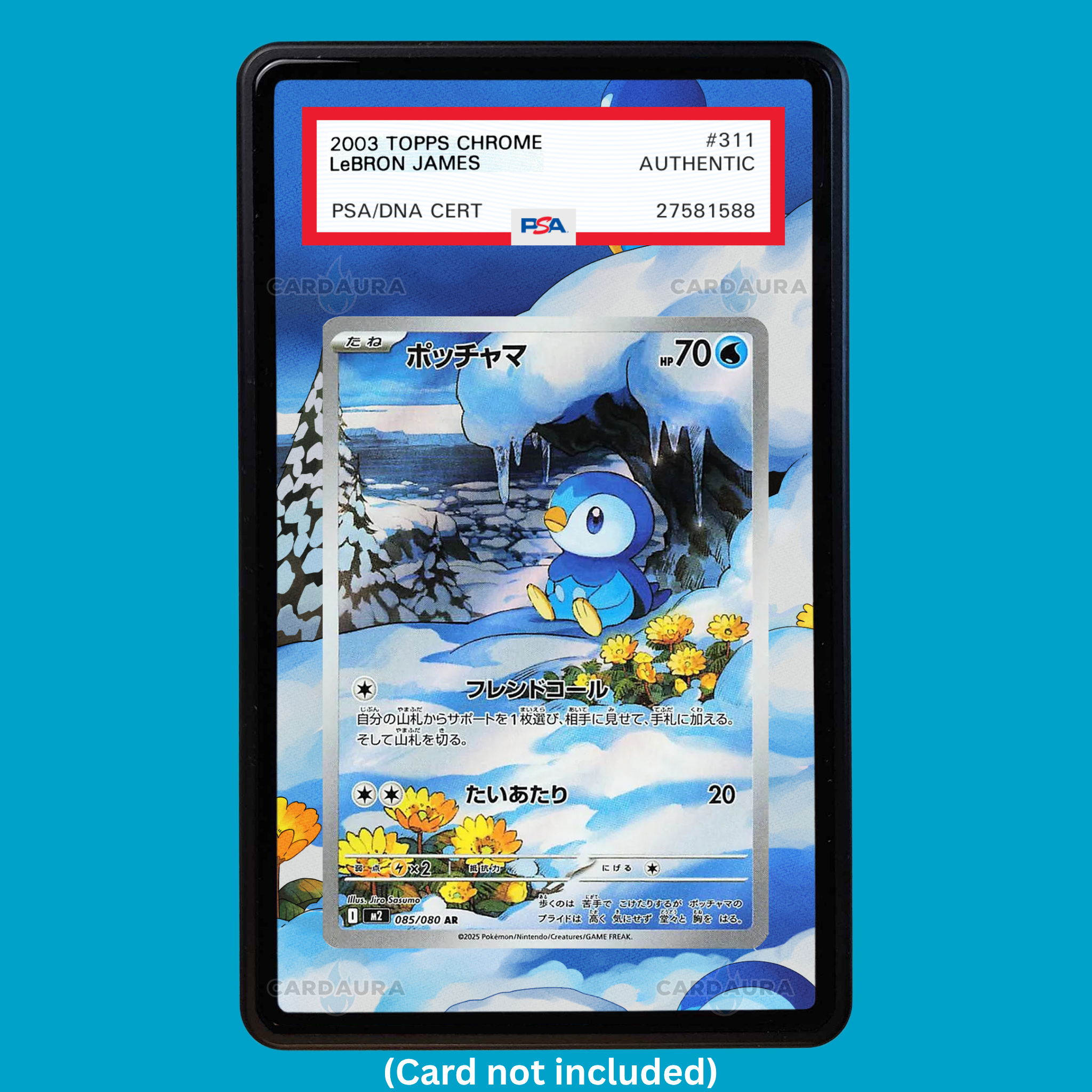 Piplup 098/094 Phantasmal Flames (Graded) Display Case