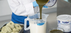 Pistachio Pure Siciliy (Natural Colour) Paste - Gelato Pastes - 3 KG Bucket - Rubicone Canada - Ships Free Within Canada on Orders Above CAD $199