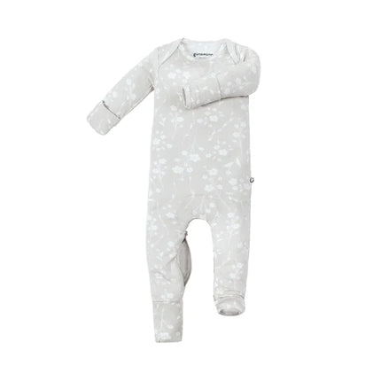 Convertible Footie | günamüna | Magnolia | Gray