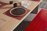 Placemat Checker - Pack of 2 - Camel