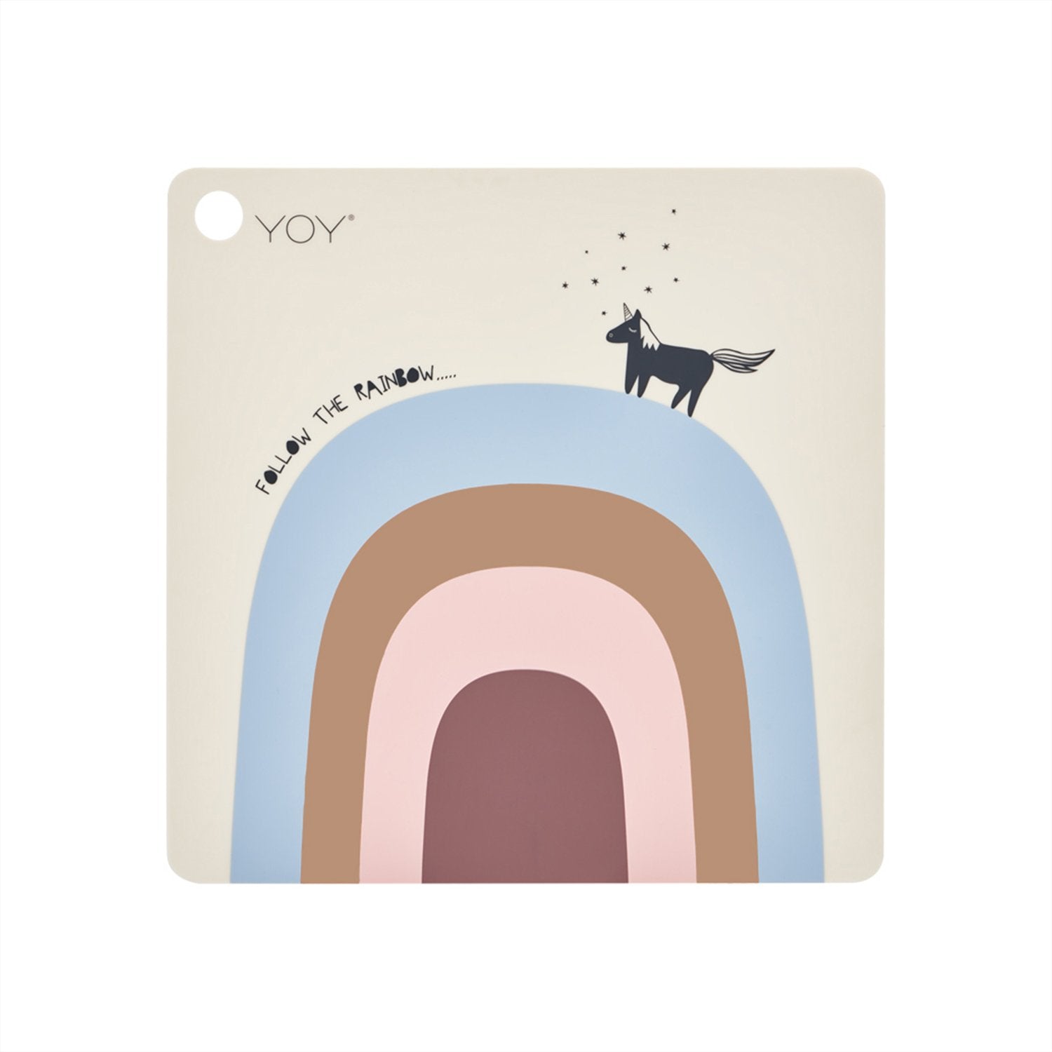 Placemat Follow The Rainbow - Beige