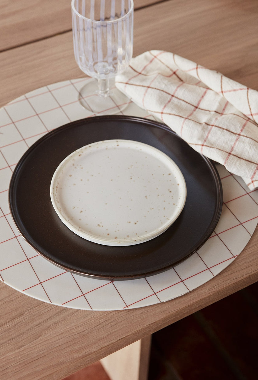 Placemat Hokei - Pack of 2 - Offwhite