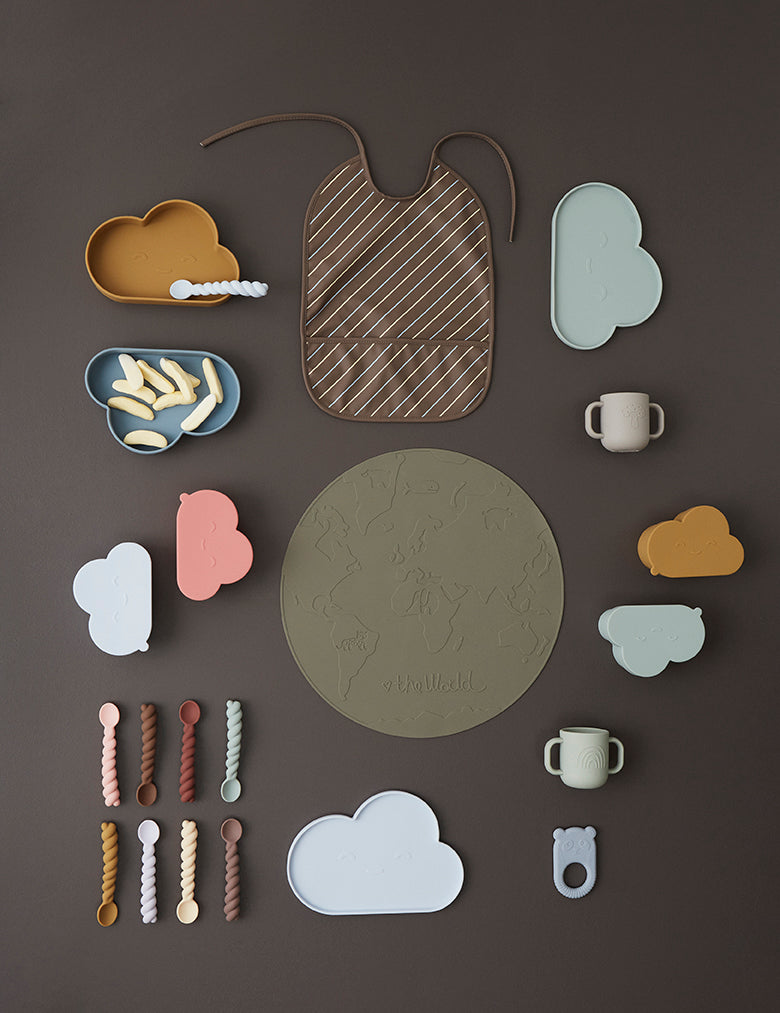 Placemat The World - Olive