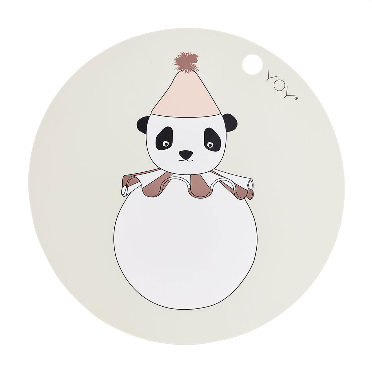 Placemat Panda Pompom