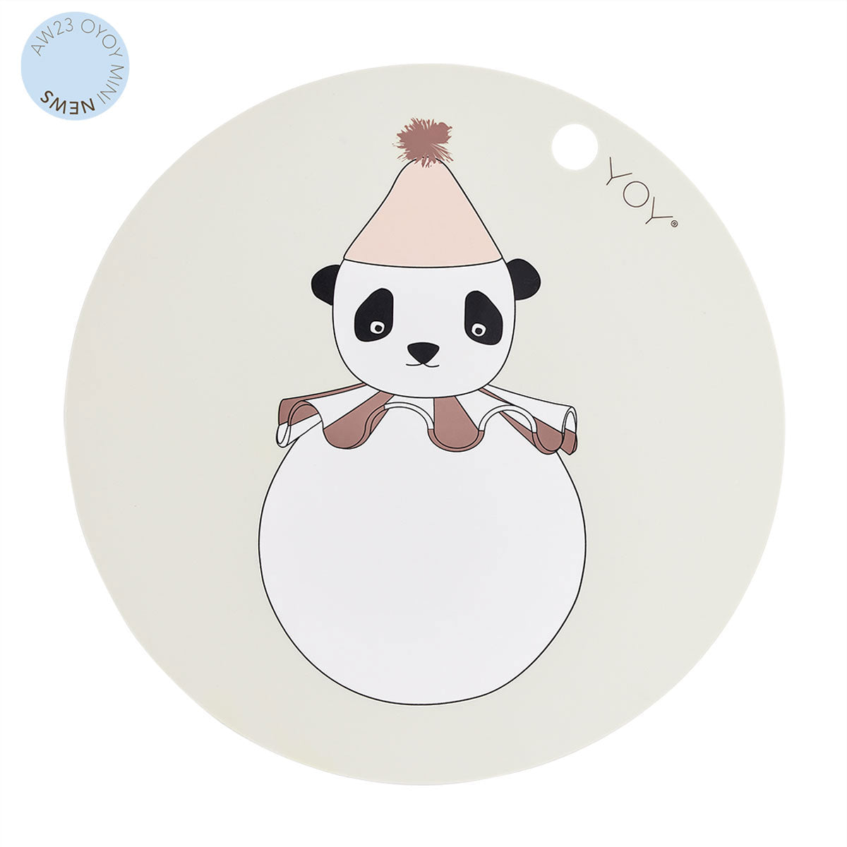 Placemat Panda Pompom