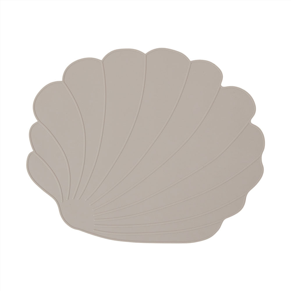 Placemat Seashell - Clay