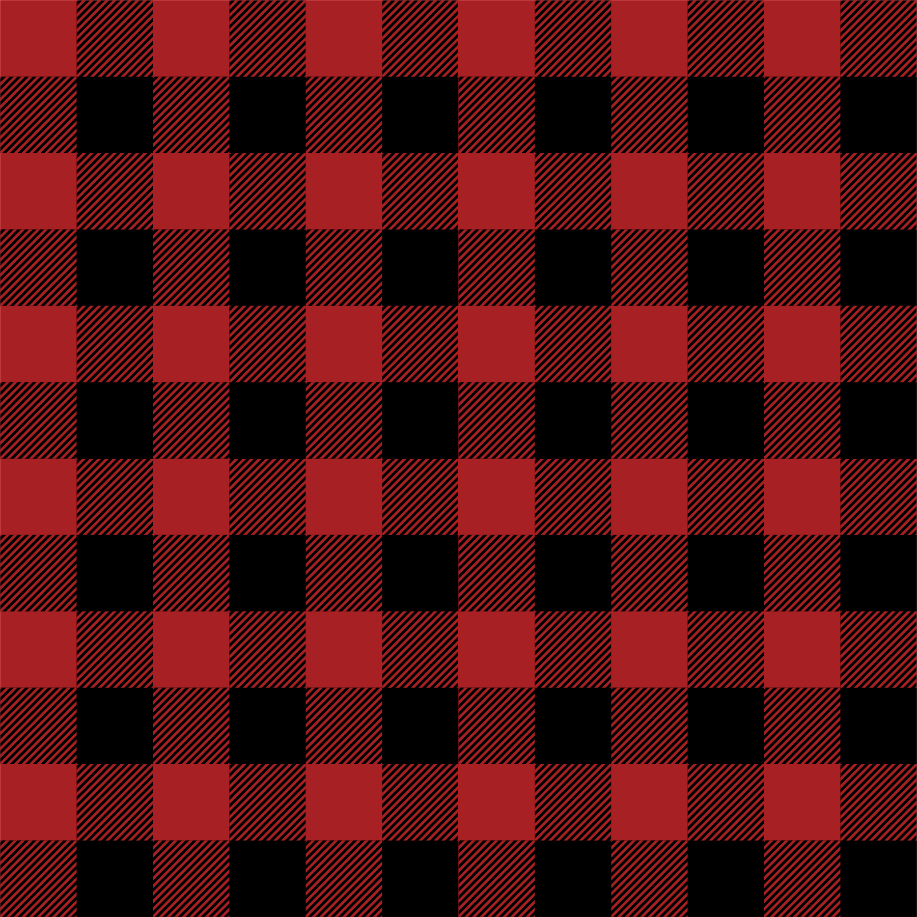 Craft HTV  Plaid Red Pattern