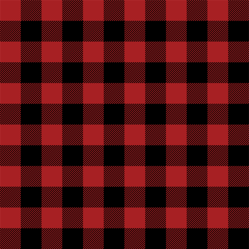 Craft HTV  Plaid Red Pattern