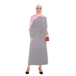 Plain Color Simple Saudi Arabian Arab  Dress
