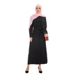 Plain Color Simple Saudi Arabian Arab  Dress