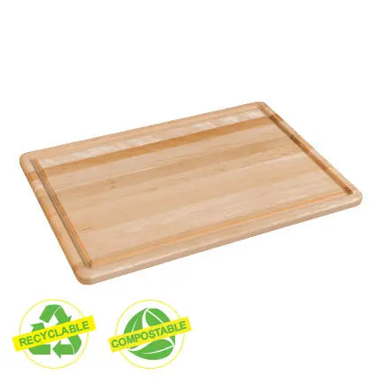 Planche utilitaire avec rainures en érable - Disponible en 12