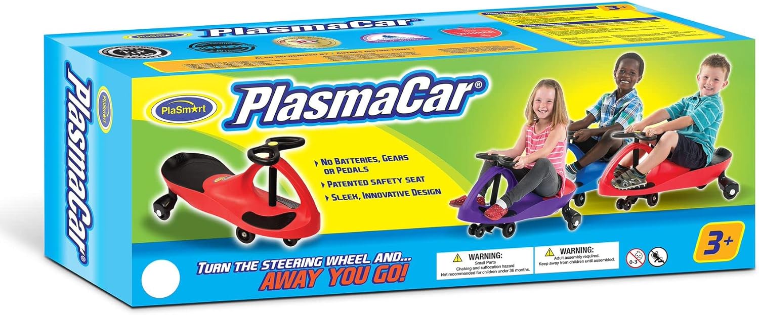 Plasmart - Plasmacar - The Original Plasmacar® Unassembled Plain Printed Box