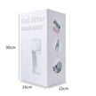 Cat Litter Scoop with Integrated Trash Can – Self-Cleaning Hollow Scooper (Grey, Black & Sets)