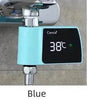 Plastic Visual Shower Faucet No Power Consumption Water Thermometer Bath