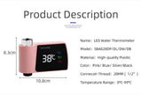 Plastic Visual Shower Faucet No Power Consumption Water Thermometer Bath
