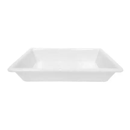 Plat rectangulaire en mélamine