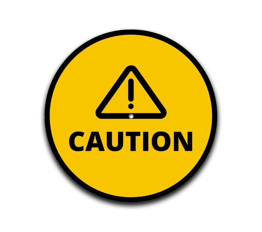 Caution Slipmat
