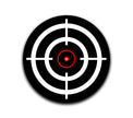 Black Crosshairs Slipmat