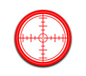 Red Crosshairs Slipmat