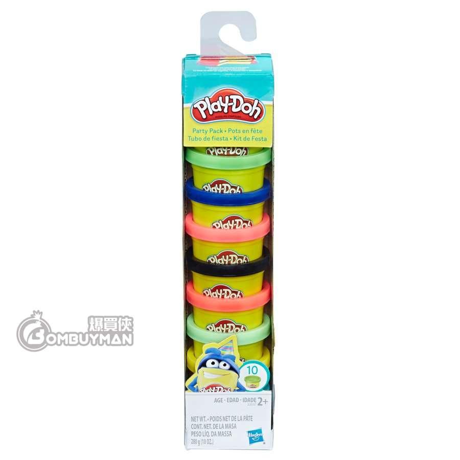 Play-Doh - 10Pc Party Pack Assorted - In A Tube