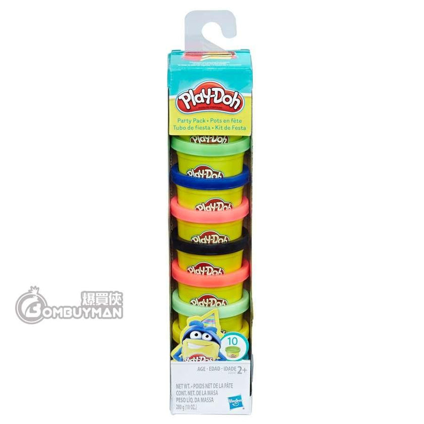 Play-Doh - 10Pc Party Pack Assorted - In A Tube