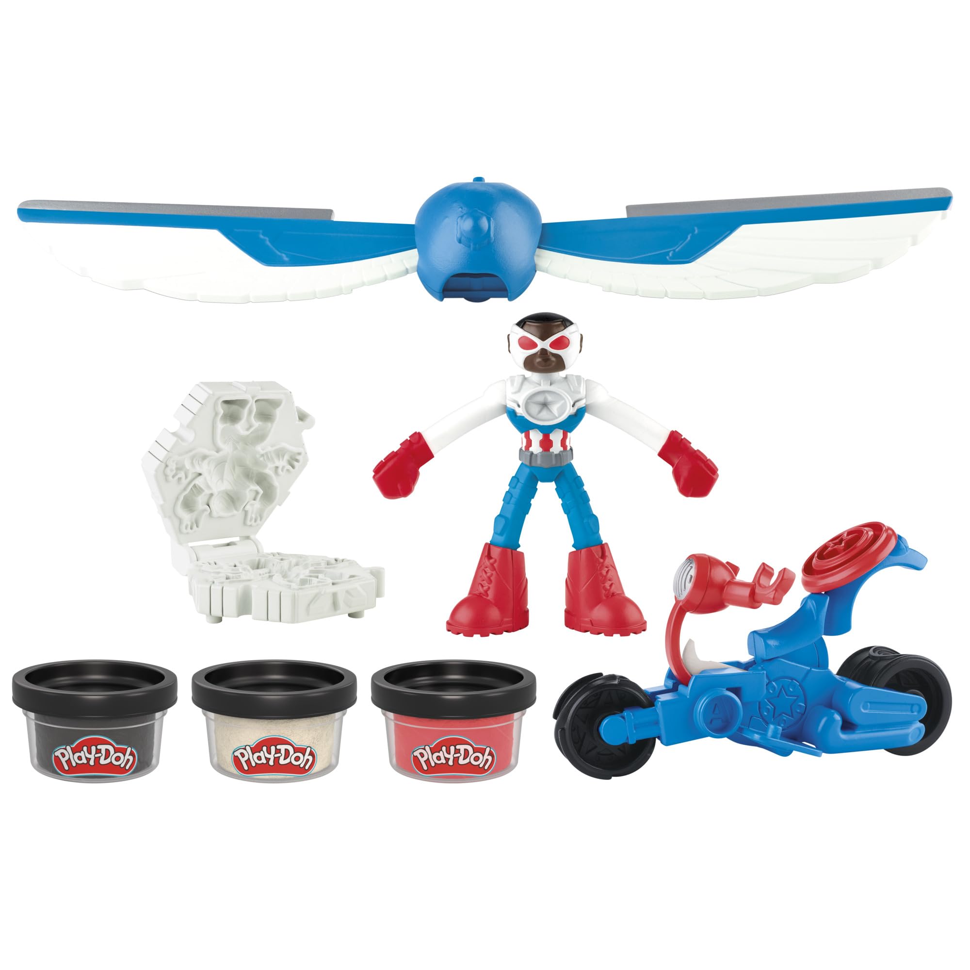 Play-Doh - Captain America Moto-Slicer