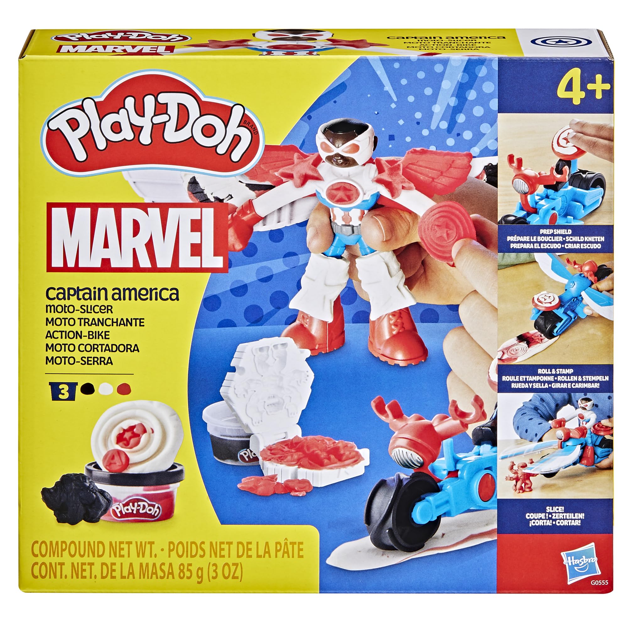 Play-Doh - Captain America Moto-Slicer