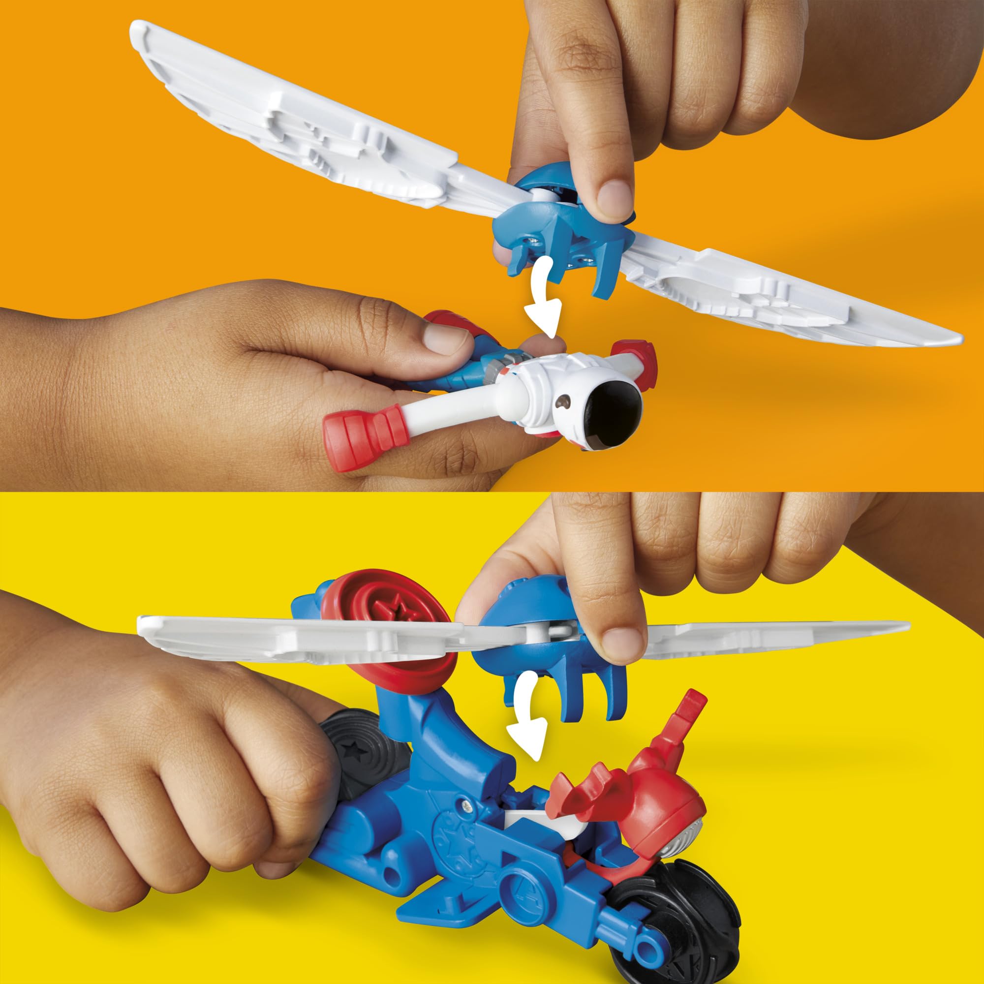 Play-Doh - Captain America Moto-Slicer