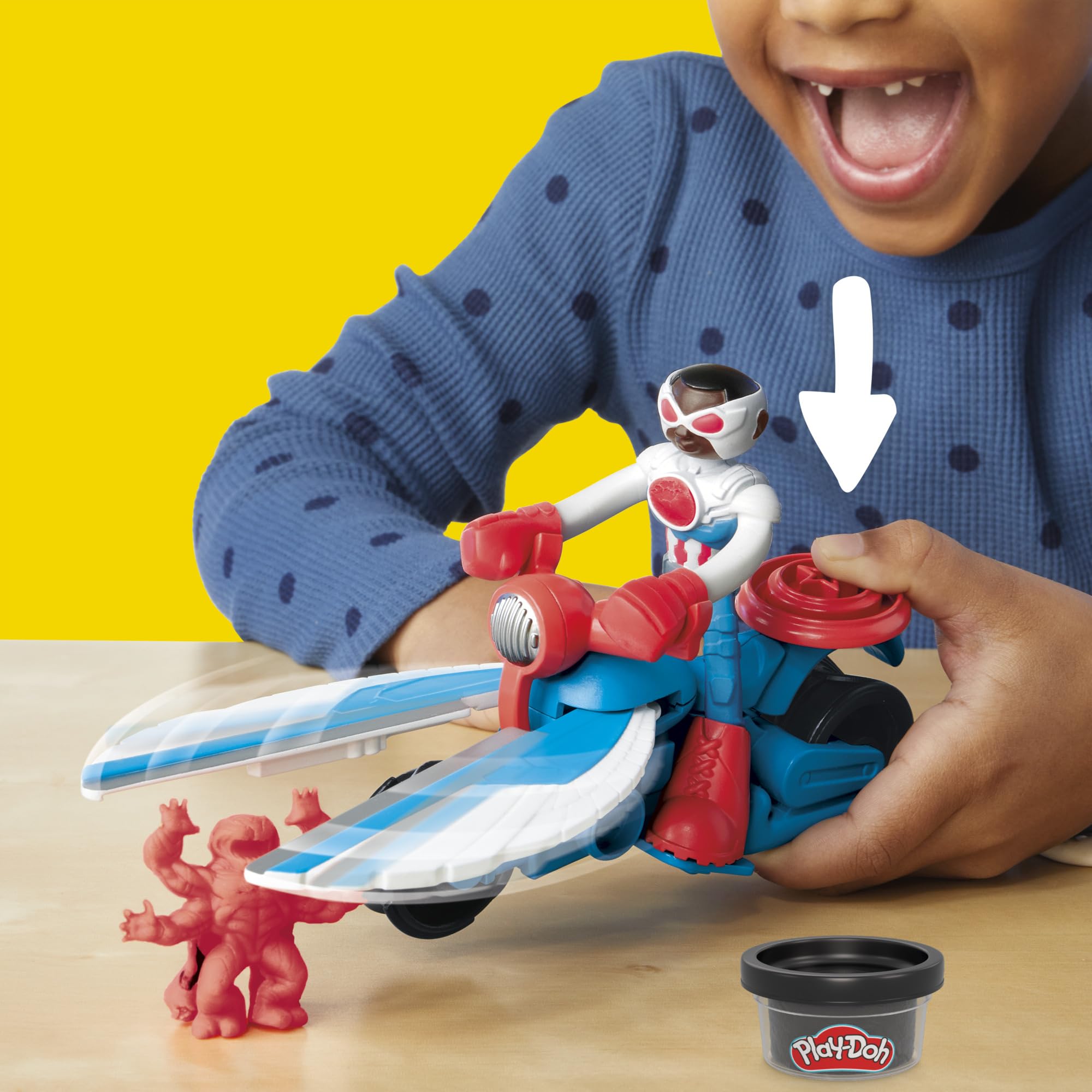 Play-Doh - Captain America Moto-Slicer