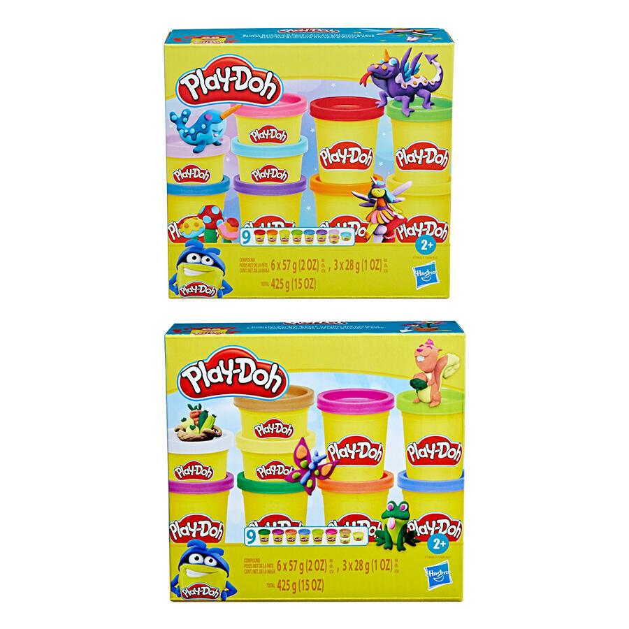 Play-Doh - Colorful Compound 9 Pack Ast