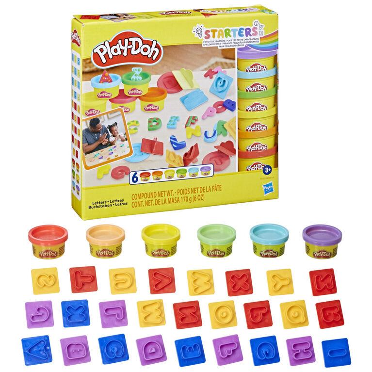 Play-Doh - Ensemble de tampons à lettres fondamentaux