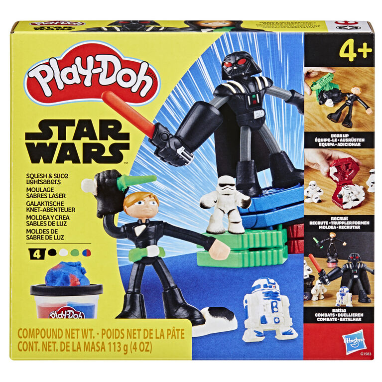 Play-Doh - Star Wars - Sabres laser à presser et à trancher