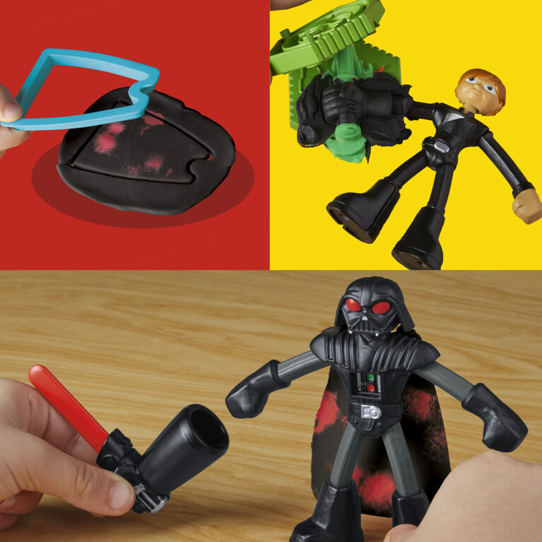 Play-Doh - Star Wars - Sabres laser à presser et à trancher